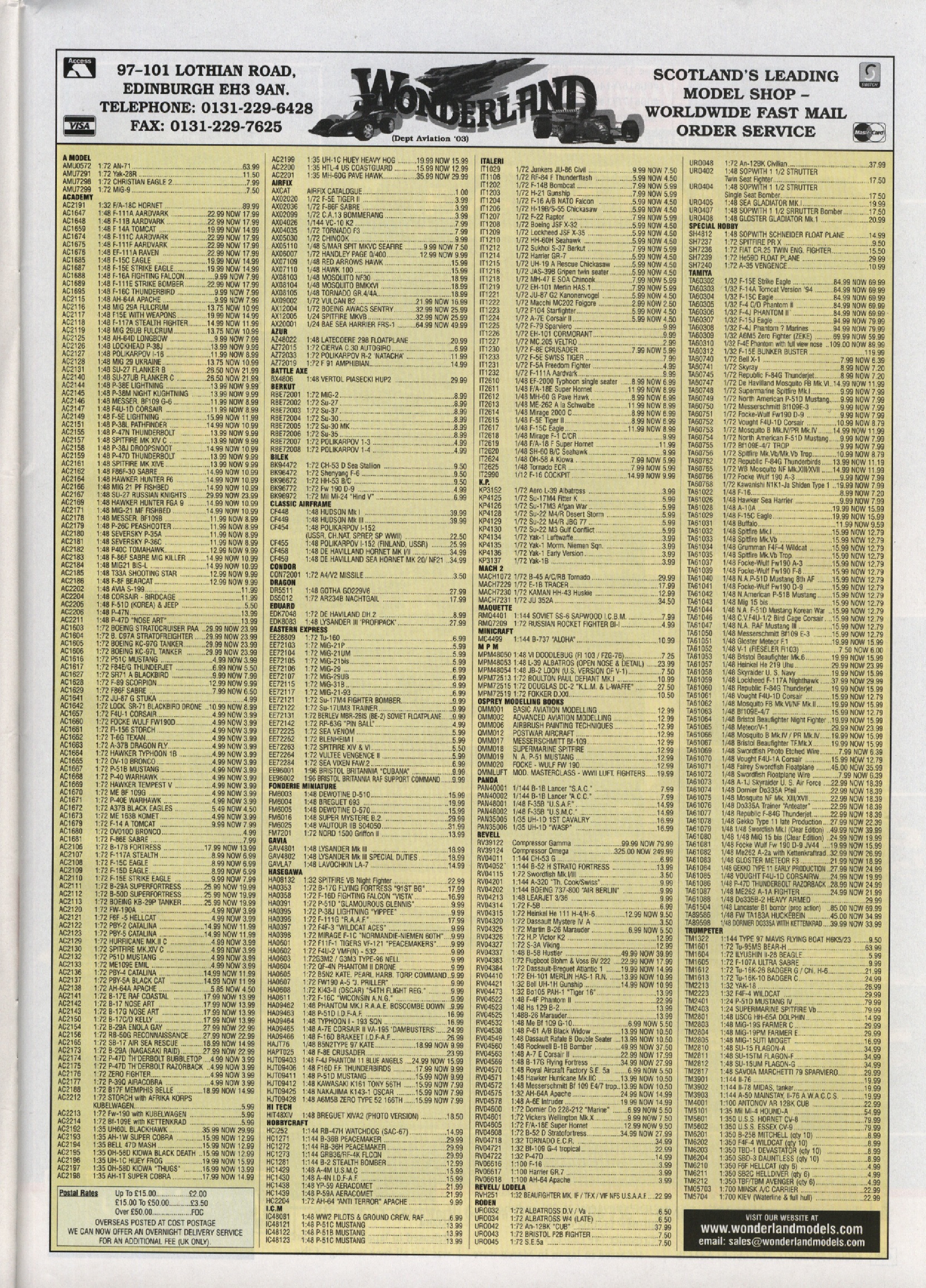 Scale Aviation Modeller International 2003-05